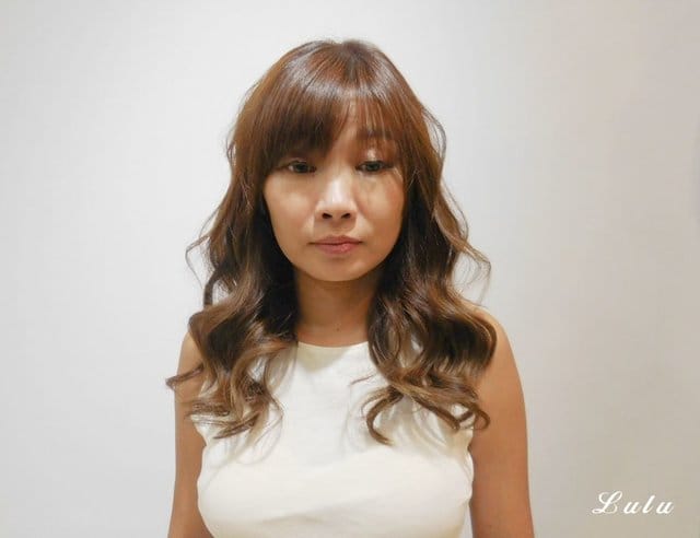 內湖染髮推薦，特別推薦加慕秀內湖店設計師Cheery專業用心設計，呵護秀髮不受損，階段式挑染，讓頭髮更有立體線條感「毫無美肌真實分享體驗推薦」