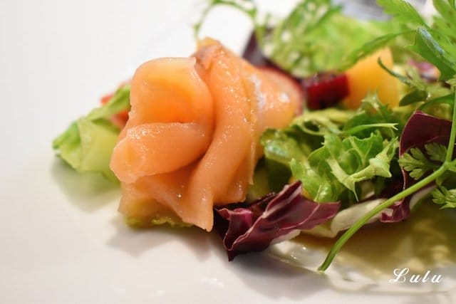 二訪/明水然 無菜單鐵板燒大直店。嚴選新鮮頂級食材，新鮮活抓海鮮，師傅用心烹調出令人銷魂的美味
