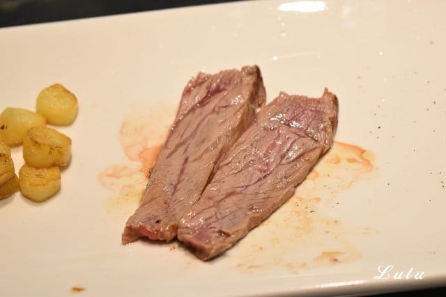 二訪/明水然 無菜單鐵板燒大直店。嚴選新鮮頂級食材，新鮮活抓海鮮，師傅用心烹調出令人銷魂的美味