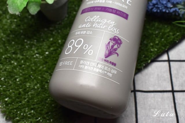 【Derma&More】膠原髮根強化洗髮精400ml+膠原髮根賦活精華100ml。#韓物通。9大無添加，含有水溶性低分子膠原蛋白複合因子，使頭皮由內到外都滋潤，讓頭皮恢復彈力。拒絕油頭味的秘密武器