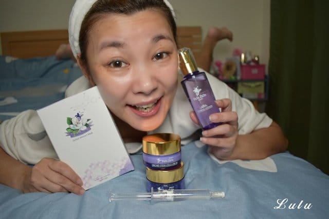 Dela Bela 京法國際 蘭鑽抗老系列。蘭鑽花秘水+蘭鑽天女木蘭面膜+藍酮胜肽緊緻水光針+蘭鑽花秘鎖水抗衰膠囊+蘭鑽花秘煥顏霜。秋冬最佳保濕、緊緻、抗老聖品推薦