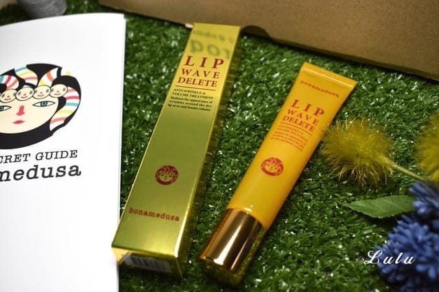 bonamedusa Lip Wave Delete(改善唇紋)。秋冬唇部不再乾巴巴。安撫肌膚煩惱系列，高品質的機能性保養品，成分溫和對肌膚零傷害