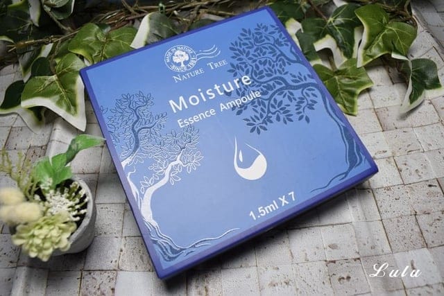 穩定肌膚狀況，只要7天。Nature Tree 保濕安瓶。喚醒、調理、滋養、修護。專為常使用 3C 用品，輕熟齡及熟齡肌所研發