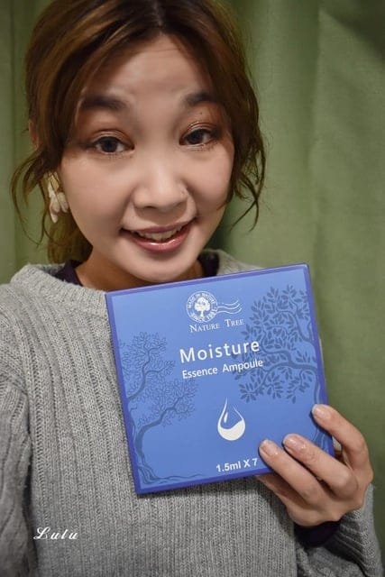 穩定肌膚狀況，只要7天。Nature Tree 保濕安瓶。喚醒、調理、滋養、修護。專為常使用 3C 用品，輕熟齡及熟齡肌所研發