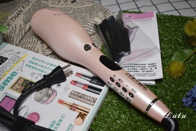 【Mita米塔電器】自動玫瑰捲髮器(MT-C100)。操作簡單又快速，專for懶人捲髮棒。雙層防燙。手殘必備捲髮工具