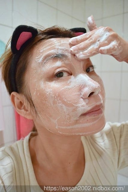 高濃度胺基酸洗面乳推薦。仟米胺基酸洗面霜。溫和洗淨臉部肌膚，保濕清爽不黏膩