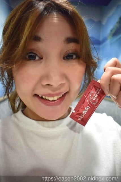 薇拉蓓拉WellaBella 胎盤精華。女神級的滋補養生秘密武器。含6種珍貴美顔精華成分配方，每天早上空腹或是晚餐飯後食用，一天1包，維持肌膚水潤透亮的好氣色