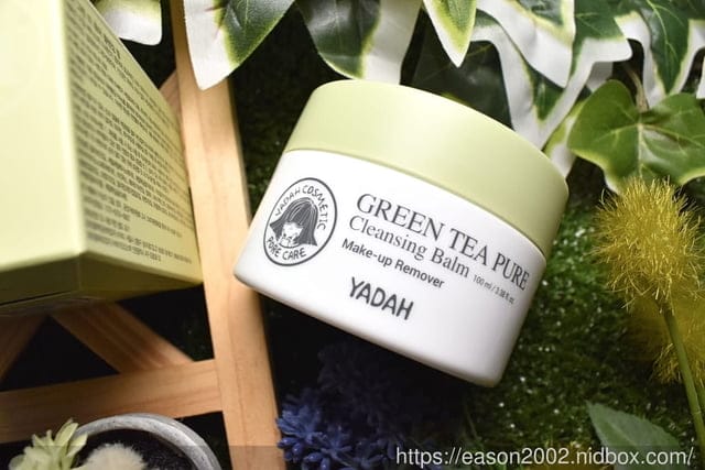 #韓物通。【YADAH】綠茶純淨潔膚卸妝膏100ml。卸妝洗臉一次完成。添加綠茶與12種天然植物油，成分溫和，洗後水嫩不緊繃