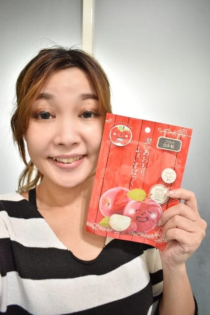 日本製Happybamboo面膜。可愛的紅蘋果&綠蘋果造型面膜。使用日本PG青森成分,保濕力特強。讓你敷出水嫩肌 - 第5張圖 日本製Happybamboo面膜。可愛的紅蘋果&綠蘋果造型面膜。使用日本PG青森成分,保濕力特強。讓你敷出水嫩肌
