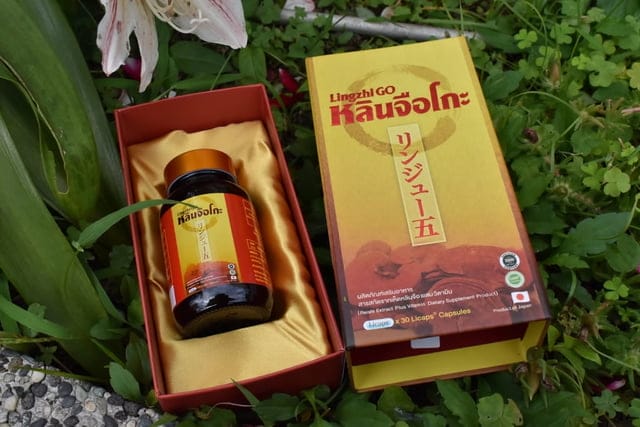 LINGZHIGO靈芝GO滋補膠囊。由日本生產泰國代理進口。適合體弱補氣，熬夜失眠，抵抗力差。滋補強身的紅靈芝
