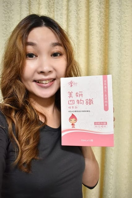 李時珍美妍四物鐵精華飲。每月MC過後，一天一包，溫和不燥熱，連續6天，還原紅潤好氣色。含女性體內所需甘胺酸亞鐵