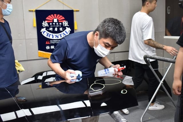 三峽極緻汽車美容 第一屆內部研磨評比大賽。加強提升全省各家極緻汽車美容的競爭力。賽後互相研討，不斷自我訓練