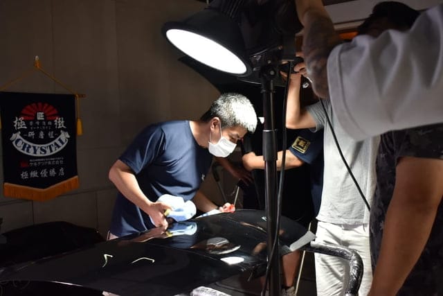 三峽極緻汽車美容 第一屆內部研磨評比大賽。加強提升全省各家極緻汽車美容的競爭力。賽後互相研討，不斷自我訓練