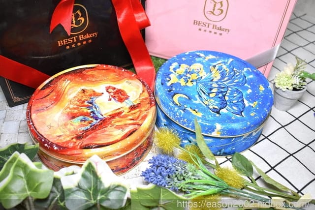 2020伴手禮/中秋禮盒推薦。#貝式特烘培坊。BEST Bakery。鳳皇酥/法式海鹽蝴蝶餅/小花曲奇/【費城凹乳酪蛋糕】鐵盒濃乳酪