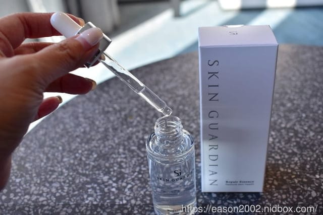 保濕滋潤不黏膩的敏感精華液推薦。skin guardian 修嘉得高濃度多效還原精華液。抗老精華液推薦