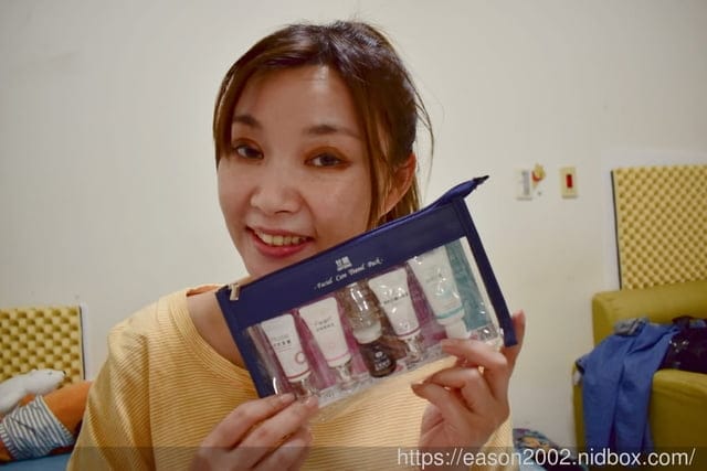 旅行最佳必備。昱騰生技 肌密時光旅行組。卸妝洗臉一次完成，後續保養，零負擔