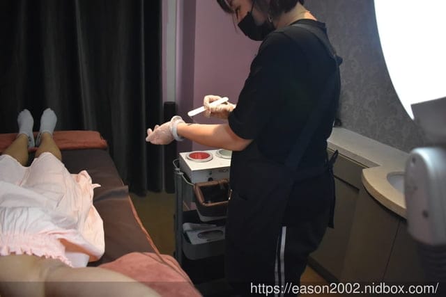 桃園美容SPA。#恩蓓拉WAXING 中正館。舉手掰掰不用怕。腋下熱蠟除毛