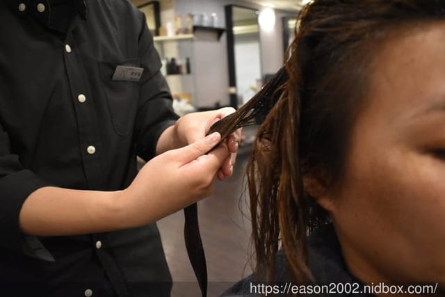 板橋護髮推薦。Wor 髮廊板橋染髮推薦1200元不分長短。#Wor Hair Styling（府中店）。專業級的護髮，親民價位