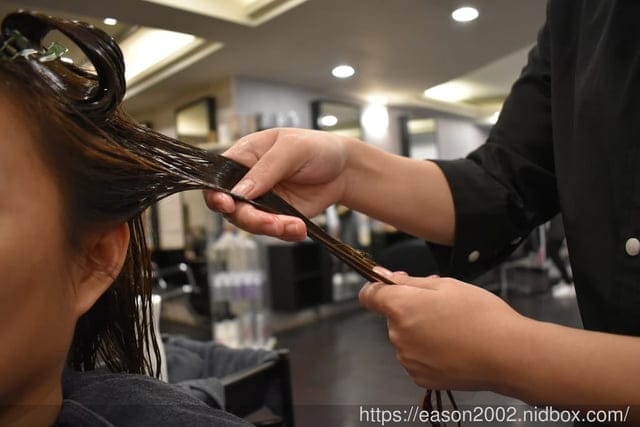 板橋護髮推薦。Wor 髮廊板橋染髮推薦1200元不分長短。#Wor Hair Styling（府中店）。專業級的護髮，親民價位