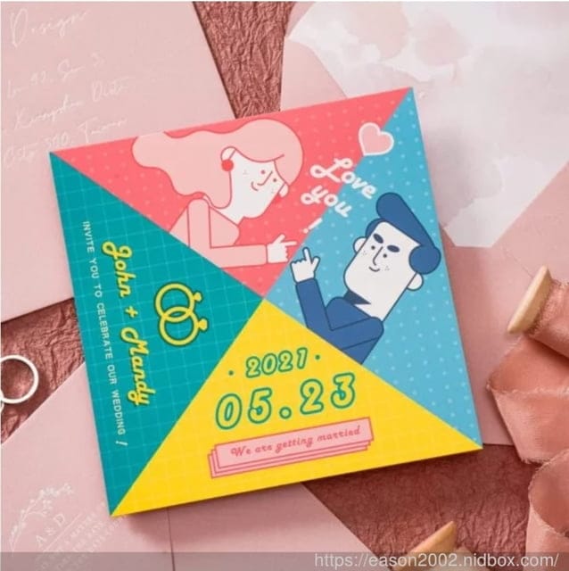 喜帖款式眾多，該如何挑選合適自己的喜帖呢？貝絲愛設計喜帖工作室