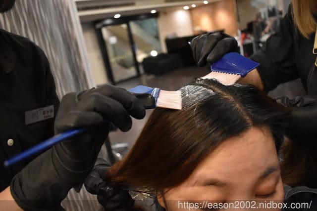 板橋染髮推薦。Wor 髮廊板橋染髮推薦1200元不分長短。#Wor Hair Styling（府中店）。專業級的護髮，親民價位