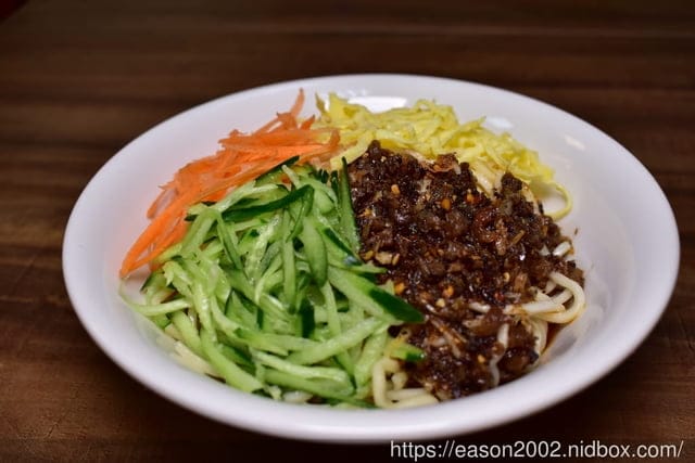 台北美食推薦。＃蘭花亭涼麵(老店)麵舖。涼麵/熱麵/湯品。新品上市日式炙火燒肉拌麵，好吃推薦！