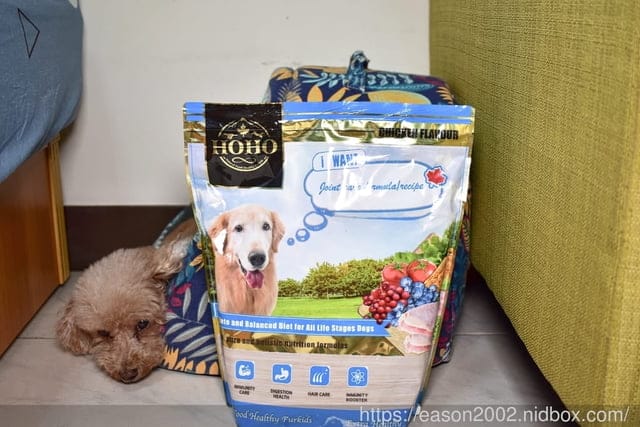 HOHO犬雞肉1.5KG。寶貝毛孩最佳的寵物乾糧。嗜口性佳，一吃就愛上