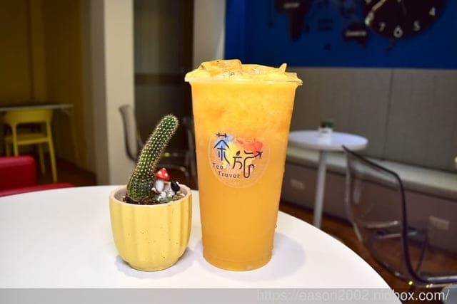 淡江大學周邊美食推薦。＃茶旅。淡江大學旁，夏天的活力飲品，當日限定，水果茶