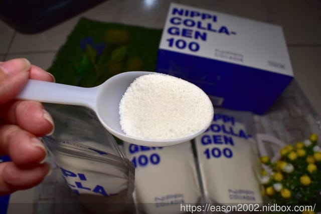 源自於日本的膠原蛋白。Nippi膠原蛋白粉。100％純膠原蛋白胜肽。內外同時保養的概念。無腥味膠原蛋白推薦