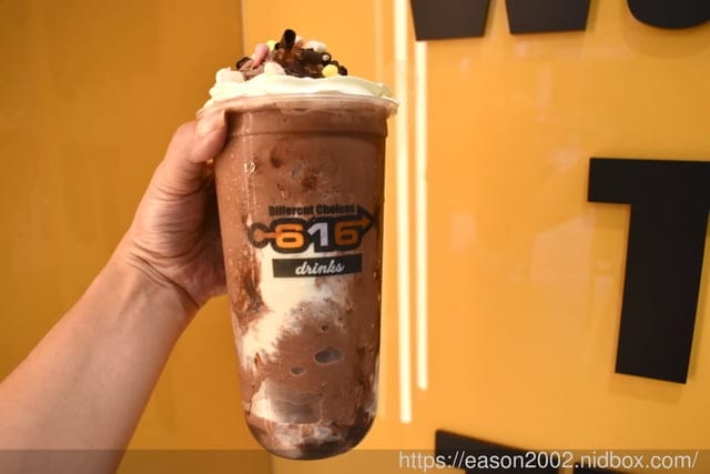 吳興商圈飲料店。616drinks。類甜品的飲料專門店，獨家手搖飲品專門店