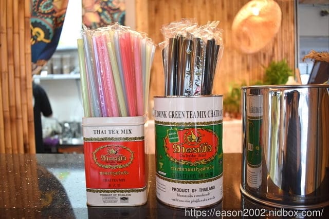 象泰泰手工泰式奶茶新莊店。在台喝傳統泰式奶茶，街坊間的熱帶風情