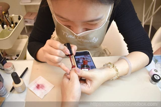 新莊光療美甲推薦。Timi Beauty 緹米美學。美甲｜美睫｜角蛋白｜手工霧眉｜美容美體｜采耳耳燭