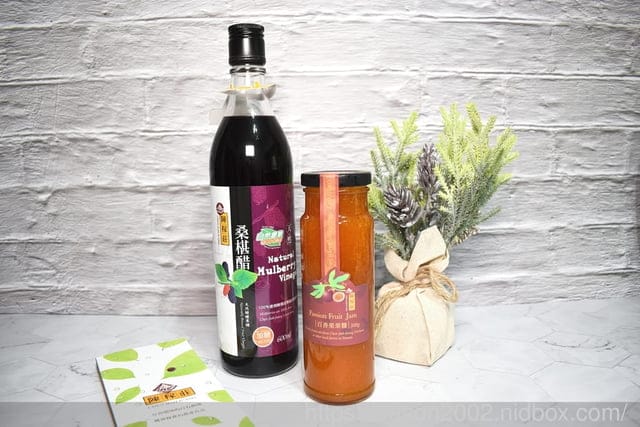 桑椹原汁推薦 陳稼莊有機飲品 | 鉅兆妙姐 妙姐健康飲 桑椹原汁（加糖）600ml 百香果果醬300g 自有農場 天然又健康