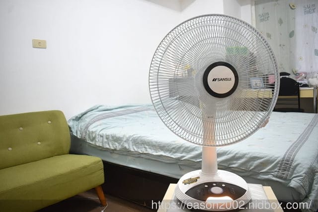 停電必備 戶外、露營、烤肉 充電風扇 | SANSUI山水 LED驅蚊照明 DC風扇 | 14吋LED智慧雙效驅蚊充電DC扇 開箱