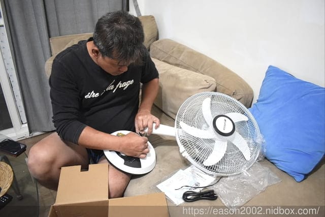 停電必備 戶外、露營、烤肉 充電風扇 | SANSUI山水 LED驅蚊照明 DC風扇 | 14吋LED智慧雙效驅蚊充電DC扇 開箱