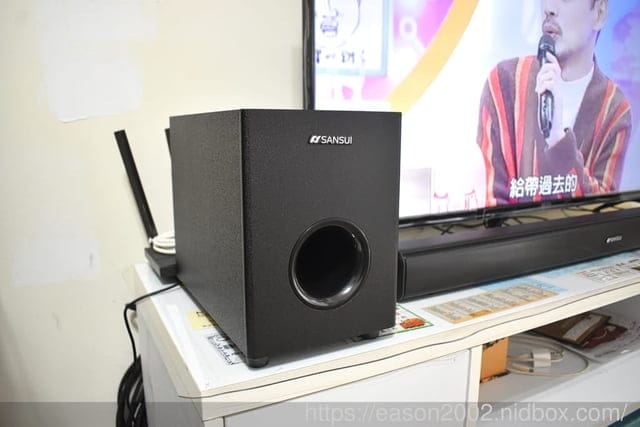小資族、租屋族享受小型家庭劇院的最愛 | SANSUI山水 2.1聲道重低音藍牙聲霸SSB-555 環繞音效 家庭劇院聲霸 木質重低音喇叭