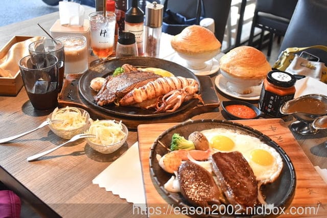 羅東美食 | 天牛私廚牛排 HEAVEN KITCHEN 不用淋醬就很好吃的牛排 雙拼重量級、升級套餐超飽足