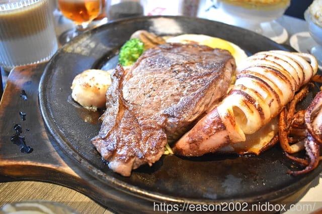 羅東美食 | 天牛私廚牛排 HEAVEN KITCHEN 不用淋醬就很好吃的牛排 雙拼重量級、升級套餐超飽足