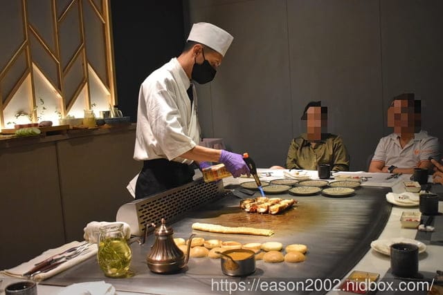 台北一位難求的爆紅鐵板燒插旗在新竹囉～主打龍蝦三吃、A5和牛超高CP值無菜單推薦 | 明水然・樂