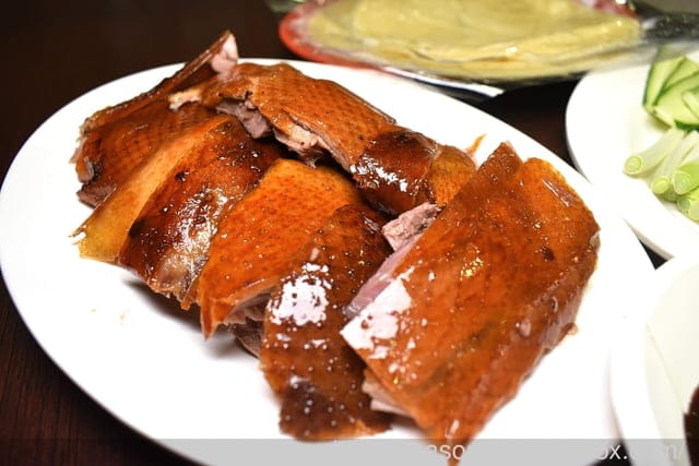 新北汐止美食推薦 | 丞相鵝肉 片皮鴨半鴨兩吃 脆皮片鴨包餅皮＋炒鴨菜 各式熱炒