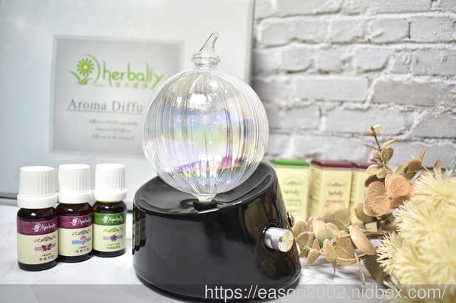無毒香氛生活 | Herbally草本真情 【璀璨】精油擴香儀-黑色 物理擴香 還原最純淨的香氛