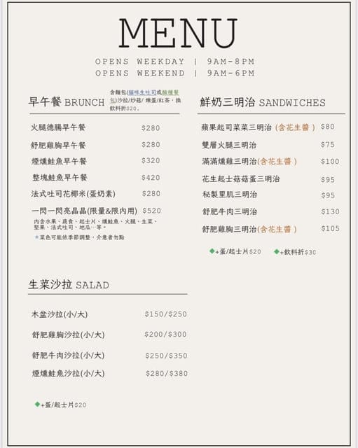 台北萬華 南機場早午餐 | Twinkle Twinkle Cafe & Brunch 小星星 早午餐&輕食 台北親子友善餐廳推薦