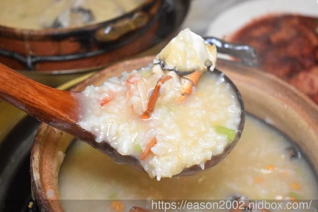板橋美食 | 稻香園陳記潮汕砂鍋粥板橋三民店 現撈海鮮、生米細熬的海鮮砂鍋粥 鮮甜美味 搭配私房料理 板橋宵夜、外送首選