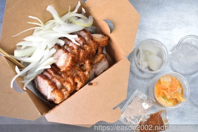 羅東外帶美食 | 太一脆皮五花肉-羅東店 嚴選台灣五花豬肉，獨家醃漬工法，精心爐烤金黃酥脆，四種不同風味佐料，蹦出驚奇脆皮新滋味