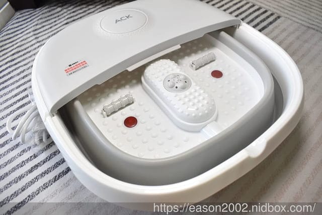 生活好物 | 艾斯凱三段溫控恆溫遙控泡腳桶 活氧氣泡、紅光暖足 摺疊收納好方便 冬天泡腳，水溫不再快速冷卻