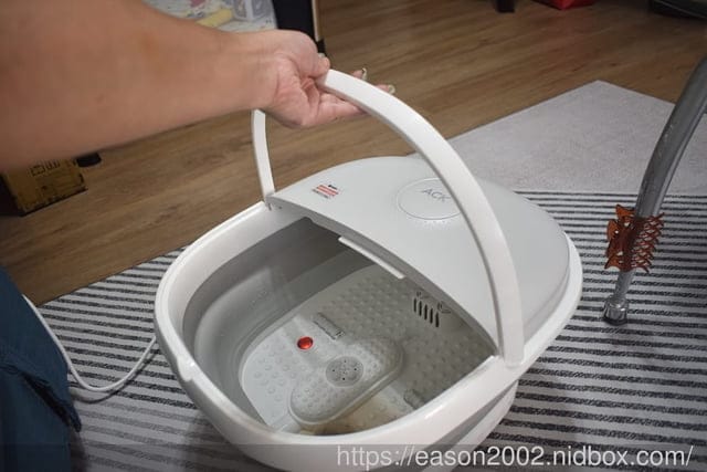 生活好物 | 艾斯凱三段溫控恆溫遙控泡腳桶 活氧氣泡、紅光暖足 摺疊收納好方便 冬天泡腳，水溫不再快速冷卻