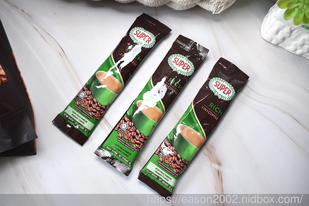即溶沖泡飲推薦 | Super 三合一咖啡系列 / 三合一奶茶系列 方便攜帶的隨手包設計 星馬出國必買 沒想到即溶也可以這麼好喝