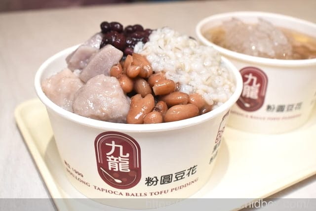 士林捷運站美食 | 九龍粉圓豆花+林家蔥抓餅 超絕配的銅板美食組合