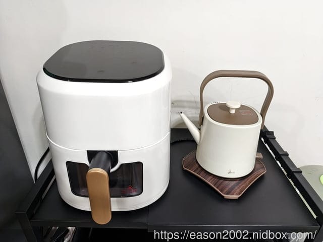 義大利Giaretti 4.5L智慧型氣炸鍋 | 內建精準控溫、雙層透明可視窗、24小時預約 輕鬆實現美食靈感！