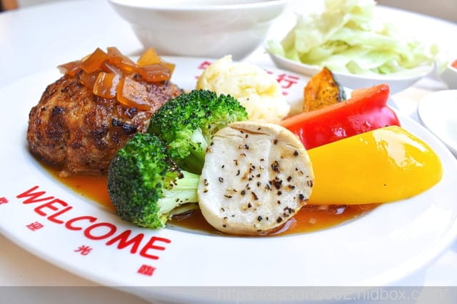 三重漢堡排專賣店 | 日式潮風 午藏商行 純手作的口感扎實飽滿 漢堡排也可以吃得養生又健康
